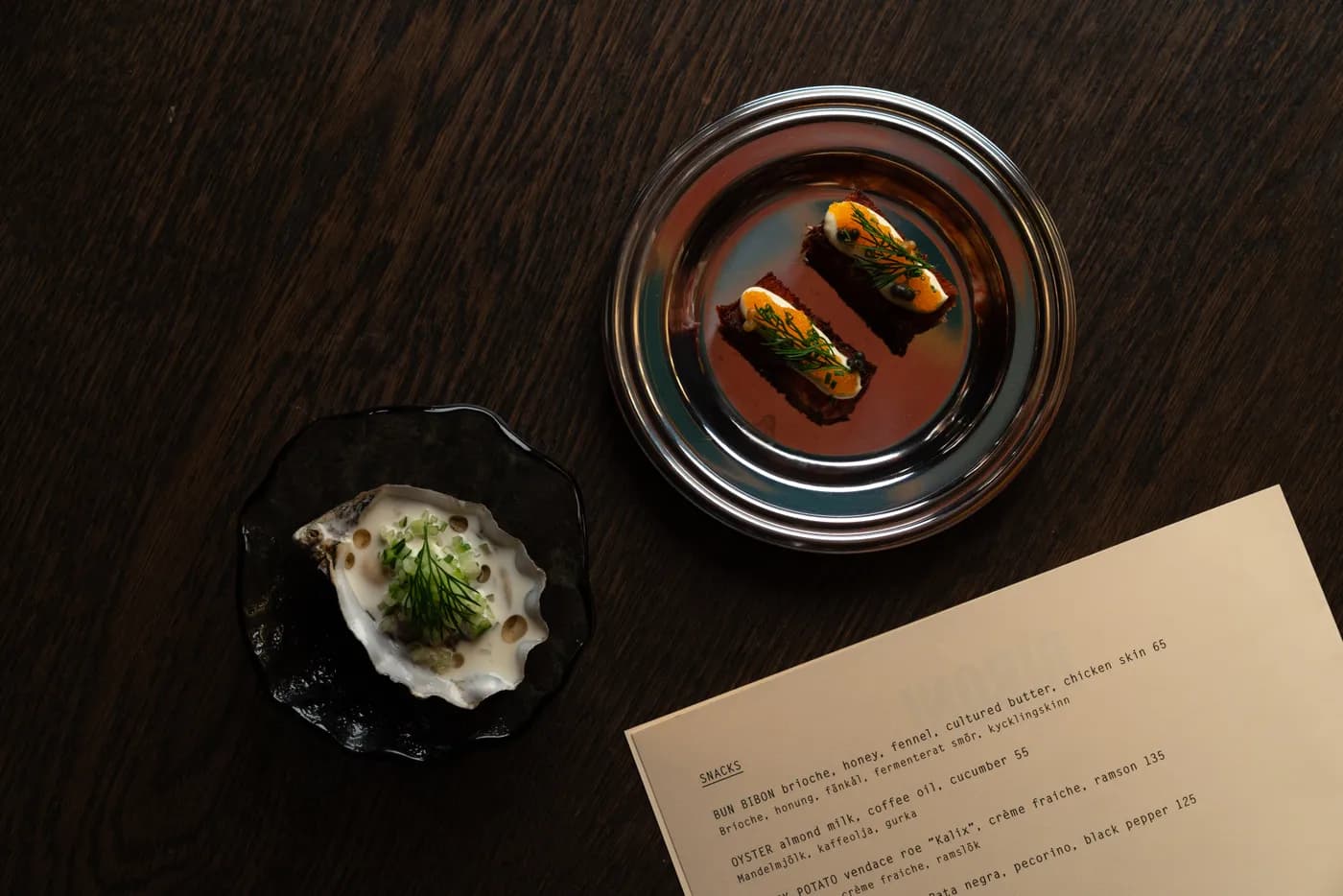 Gurksallad med rom och dill